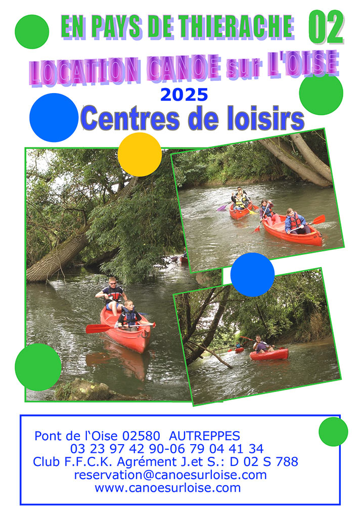 Centres de loisirs juillet - août 2025